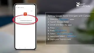 Google Home voice control the curtain - Smart Curtain Malaysia
