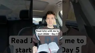 Read John with me to start 2026! - Day 5 (Chapter 5) #bible #biblestudy #shorts #christianvideos