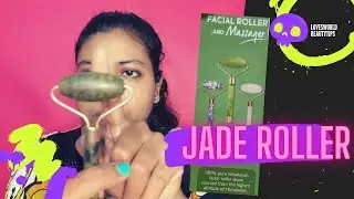 Jade roller Review | Face Massage Roller at rs 199 | Amazon Shopping | LovesworldBeautyTips