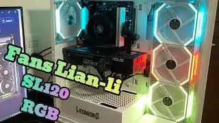 Fans Lian li SL120 RGB