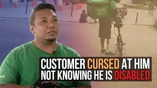 Customer cursed at him not knowing he is disabled