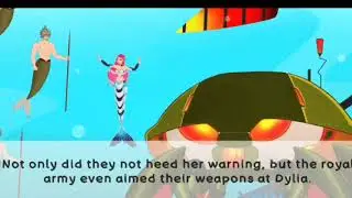 The cyborg mermaid turns back in time story| Bedtime stories| fairytales- @thes.parkleeffect