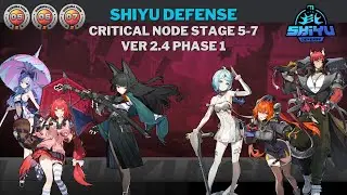 SHIYU DEFENSE 2.4.1 IS INSANE!! M2W1 Miyabi & M3W1 Manato ~ Seed | Shiyu Defense: 5-6-7th Ver 2.4.1