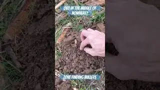 The middle of nowhere I still find bullets #metaldetecting #treasure #civilwar #xpdeus #fun