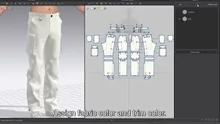 Constructing Cargo Pants, timelapse, Marvelous Designer, Clo