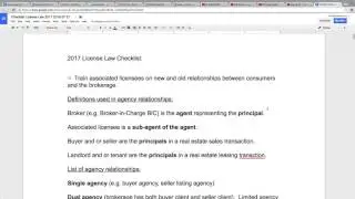SCR Webinar: Forms Update & Legal Ramifications of License Law
