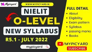 O Level Syllabus July 2022 | Exam Pattern | Passing Marks