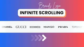 Brands Logo Infinite Scrolling Animation Using Pure CSS