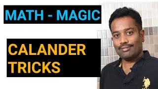 MATH MAGIC - | CALENDAR TRICKS | | YOUTUBE SHORTS | | ANBU MATHS |