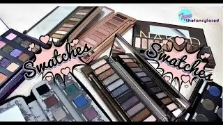 💥 SWATCH FEST 💥 Urban Decay NAKED SMOKY Palette vs NAKED, NAKED2, NAKED3 + MORE!!!