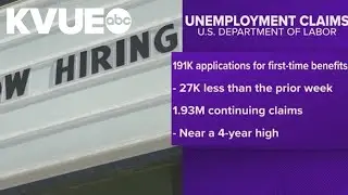 Jobless claims fell during Thanksgiving week