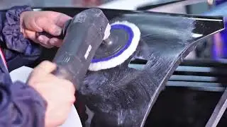 Bonus 2: How to remove paint defects from a car body using polishing