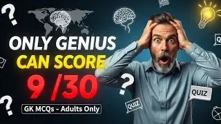 Only 1% People Can Answer All 30 GK Questions 😱