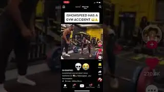 IshowSpeed Got An Accident Gym