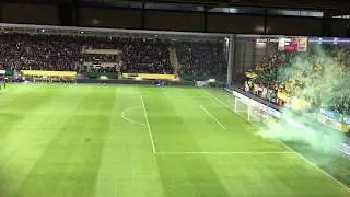Opkomst spelers Fortuna Sittard vs. Ajax - tvLB03