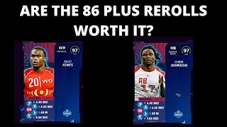 86 PLUS COMBINE REROLLS MADDEN 22