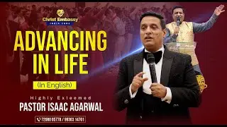 Advancing In Life | English Online Church | 6th July 2025 | Christ Embassy India