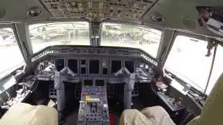 Go Pro Hero Inside Embraer Legacy 650 cockpit