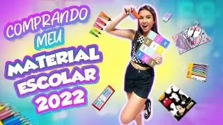 COMPRANDO MEU MATERIAL ESCOLAR 2022 - ANA JULIA SOUZA #VOLTAASAULAS2022