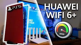 Тест скорости Huawei WIFI AX3 с PS5 &mdash; лучший роутер WIFI 6 2020 года