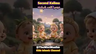 Doosra Kalma | Kalma Shahadat | Islamic Kalimas In Arabic | Learn Kalimas | Kalma For Kid #baby #fun