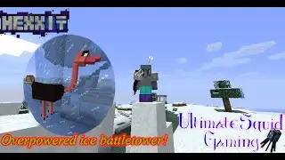 Hexxit (Minecraft 1.5.2 modpack) - Overpowered ice battletower!