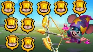 Zooba Louie Hocus Pocus High Level 12 Upgrade Guard Army Legendary Badge Itmes