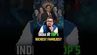 The RICHEST families in India are&hellip; 🤑 🌍 #shorts #top5 #trendingshorts #ambani
