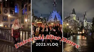 Harry Potter Wizarding World After Hours Event | Orlando Vlog 2022