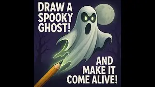How to Draw a Spooky Ghost (Cute & Easy) #scratchtutorial #gaming #codingforbeginners #animation