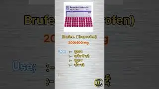 Brufen  tablets 💊 use in hindi #shorts #ytshorts #pharmacy #doctor #emergency #medicine