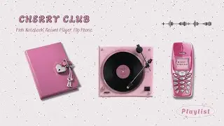 Sweet Retro Lofi 🩷Pink Vintage Vibes to Study & Relax | Cherry Club 🍒