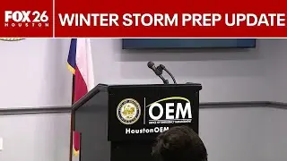 LIVE: Houston mayor on winter storm prep