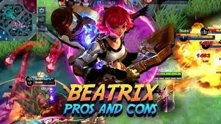 OVERKILL!!! Beatrix Perfeck Gold line [ Top Global Beatrix] by Blast - Mobile legend Bang Bang