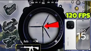 IQOO 15  BEST BGMI/PUBG SENSITIVITY 🥵 GYRO / NON GYRO SENSITIVITY & SETTING GUIDE