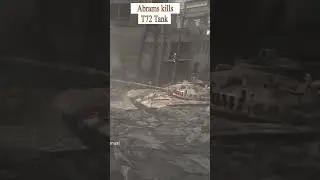 M1 ABRAMS KILLS T 72 TANK😱😱😱
