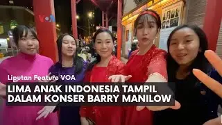 Lima Anak Indonesia Tampil dalam Konser Barry Manilow