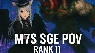 FFXIV AAC M7S Savage &ndash; Healer POV | Insane DPS Wall, Rank 11 SGE Clear