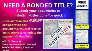 BONDED TITLE I MAILBOXES + I
