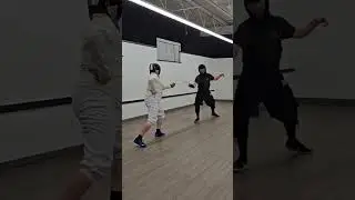 Classical Italian Foil Lesson, Blade Take #classicalfencing #classicalitalianfoil