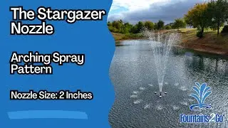 The Stargazer Lake Fountain Spray Nozzle - Signature Series