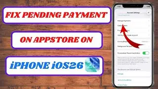 How to Fix Pending Payment on iPhone iOS 26 | Fix Pending Payment iPhone iOS 26