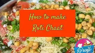 #1 How to make - Roti Chaat (Grenjo Innovations)