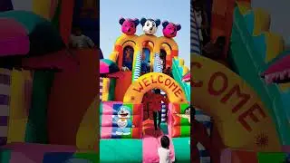 Teddy bear jump #cute #baby #funny #cutebaby #teddy #comedy #jumping  #teddybear #mela #game #gaming