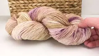 Hand-Dyed Yarn | Prairie Star Fingering Weight Yarn