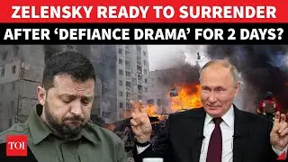 Zelensky Finally SURRENDERS? Kyiv &lsquo;Ready To Cede&rsquo; Territory Occupied By Russia | Report