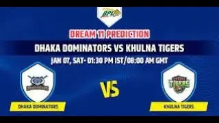 🔴BPL Live: Dhaka Dominators vs Khulna Tigers Live | DD vs KT - Bangladesh Premier League DD vs KHT