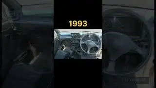 Evolution of mistubishi L200 interior (1978-2023) #carevolution #interior #mistubishi #l200triton