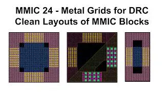 Metal Grids and Layout Blocks for MMIC Layouts | MMIC 24