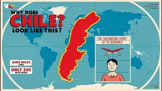 Why Does Chile Look Like This? The Surprising Truth! #Chile #Geography #HistoryFacts #WorldHistory